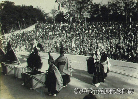 音楽堂でおこなわれた愛樹祭