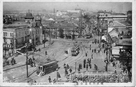 横浜馬車道全景