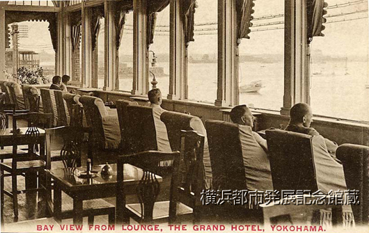 BAY VIEW FROM LOUNGE, THE GRAND HOTEL