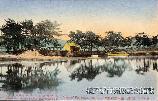 洲崎の晴嵐 照天姫の松葉いぶし島